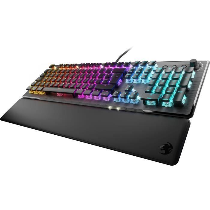Clavier gamer - Mécanique - ROCCAT - Vulcan II (Linéaire) - Noir - AZERTY
