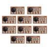 10PCS HS-088 Single Tone Trigger Voice Module Dingdong Three Sound Doorbell IC Sound Chip DC 3~4.5V
