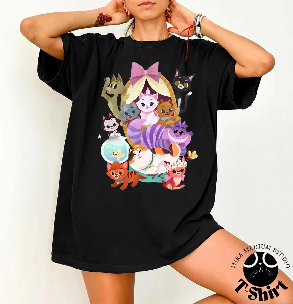 Karma Cat Funny Shirt Marie Cat The Aristocats Shirt S