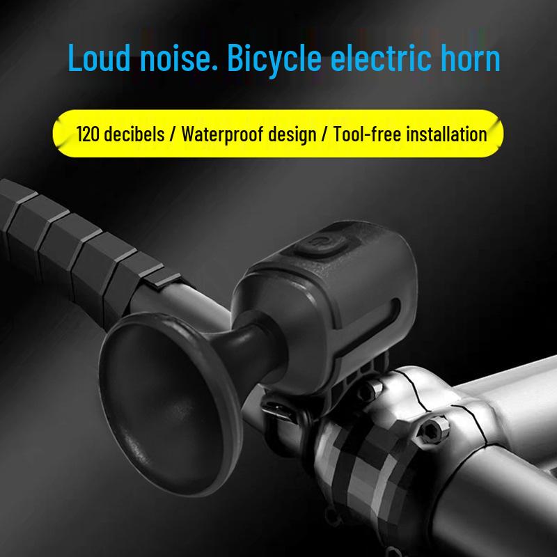 High Decibel Electric Bicycle Horn for Children's Safety