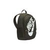 Nike Hayward Large Logo Strap Large Capacity Zipper Fabric Backpack Unisex Backpack Redwood-Green Light-Green DV1296-355