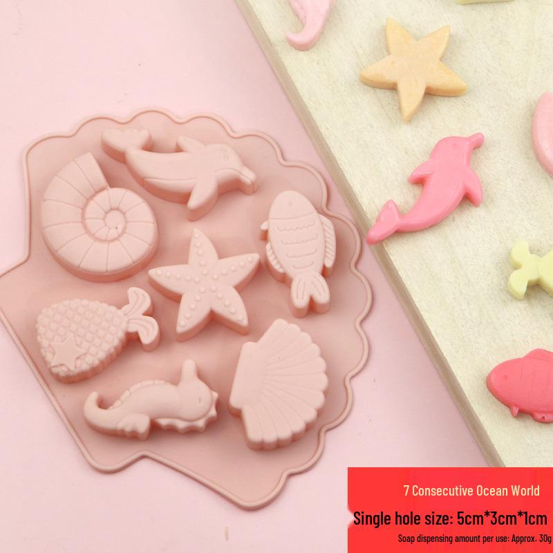 Silicone Soap Mold Making Set for DIY and Children's Homemade Breast Milk Soap