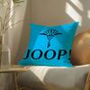 J-Joop! Kissenhülle Weiche Kurze Plüsch-Kissenhülle Glatte Gemütliche Textur Ästhetische Kissenhülle Heimdekoration