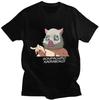 Summer Harajuku Anime Demon Killer Nosuke Hashimoto Graphic Printed T-shirt Casual Loose Men's Clothes 100% Cotton Clothes