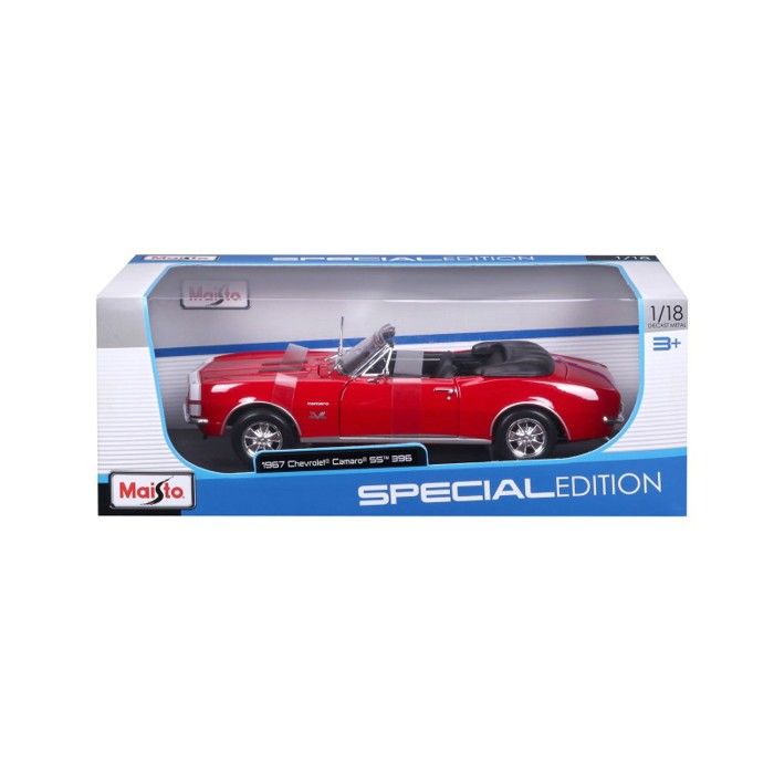 MAISTO Voiture de collection 1/18 Chevrolet camaro ss 396 1967