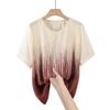 Women's Plus Size Striped Short Sleeve Summer T-Shirt