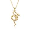 Snake Charm Necklace Enhancing Styles Trendy Women Accessories Fashion Statement Necklace for Parties and Gatherings