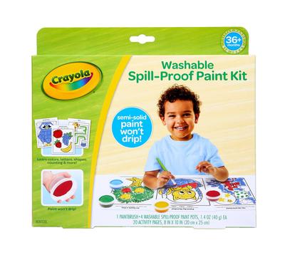 Crayola 811495 Orijinal Boyama Kitabı 4 Boyama 20 Su Gerektirmeyen Set, Renkler, Sayfalar, Sayfalar,