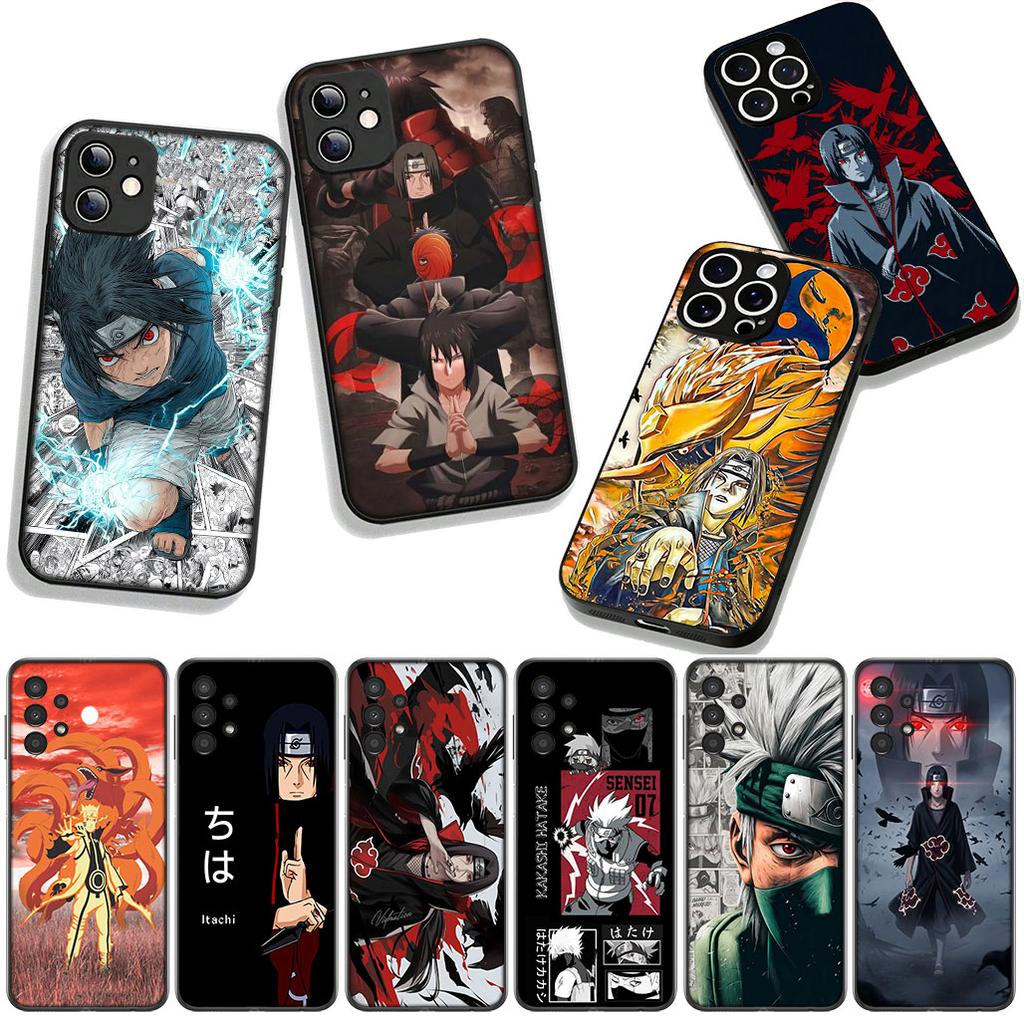 Anime Narutos Kakashi Itachi for Samsung Galaxy A25 A37 A57 A12 A14 A31 A41 A50 A51 A70 A71 A72 A21S A04 M15 Note 20 9 8 10 Case