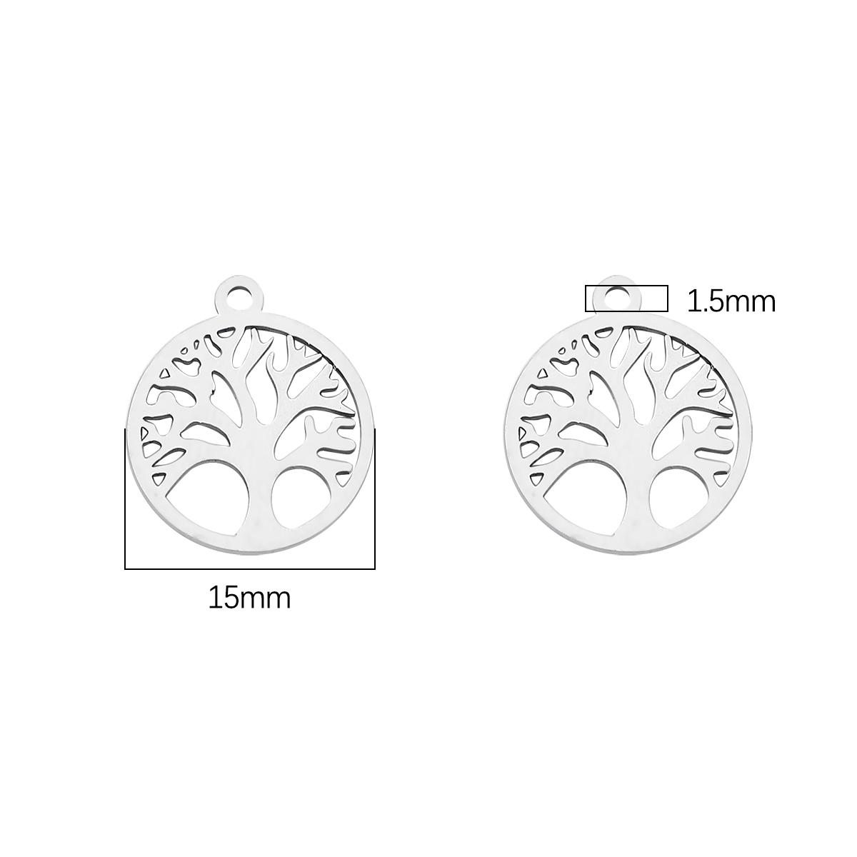 

4 шт./пакет, высокое качество, гладкая полировка, нержавеющая сталь 304, подвески в виде сердца, бабочки, цветов, подвески для ожерелья на заказ, браслет, изготовление ювелирных изделий своими руками 15x11mm 4pcs