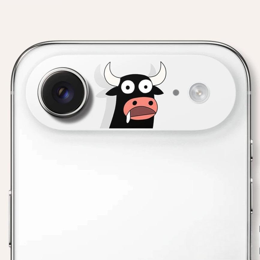 For iPhone Air/17 Air Cut Printing Soft Camera Stickers /Micro Matte / Anti-fingerprint / Decoration Camera Film / Wear-resistant /Anti-scratch /