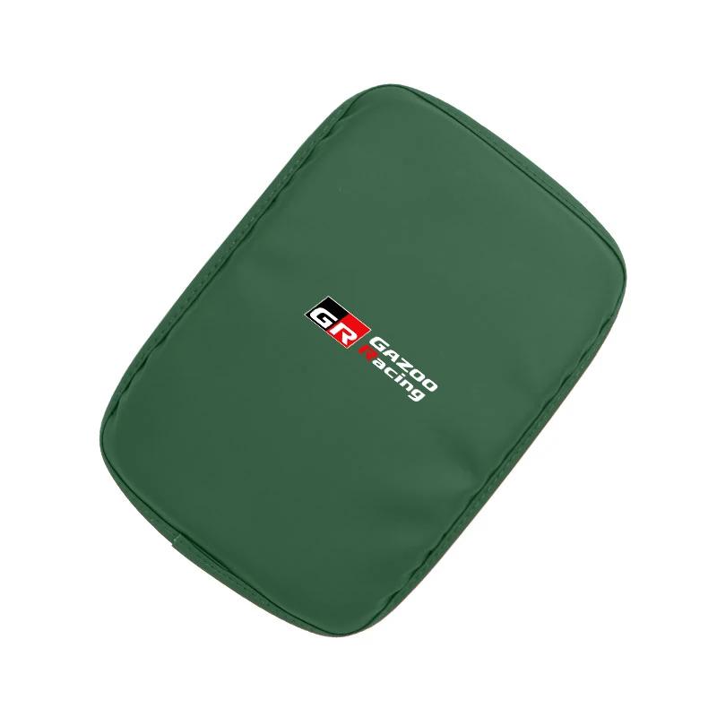 Varmt For Toyota For Toyota 2026 Nye Navkapsler Bil Armlene Matte Midtkonsoll Lær Beskyttelsespute For Toyota Gazoo Racing TR