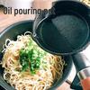 Mini Cast Iron Frying Pan with Wooden Handle - Ideal for Stir-frying and Drizzling Oil.