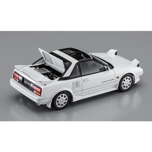 Hasegawa 1/24 Historic Car Series Toyota MR2 (AW11) Late Model G-Limited Supercharged (T-Bar Roof) Plastic Model Kit HC45