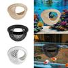 Aquarium Hammock Decorative Professional Breeding Betta Hammock Tank Accessory Decor Versatile Ornament Float Feeder Ring