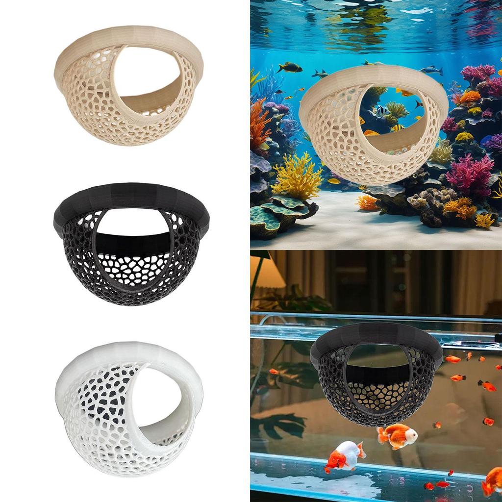 Aquarium Hammock Decorative Professional Breeding Betta Hammock Tank Accessory Decor Versatile Ornament Float Feeder Ring