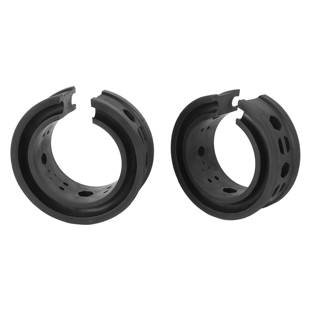 2PCS Spring Bumper Buffer C Type Reduce Noise Anti Vibration Universal Spring Shock Absorber Cushion for Cars