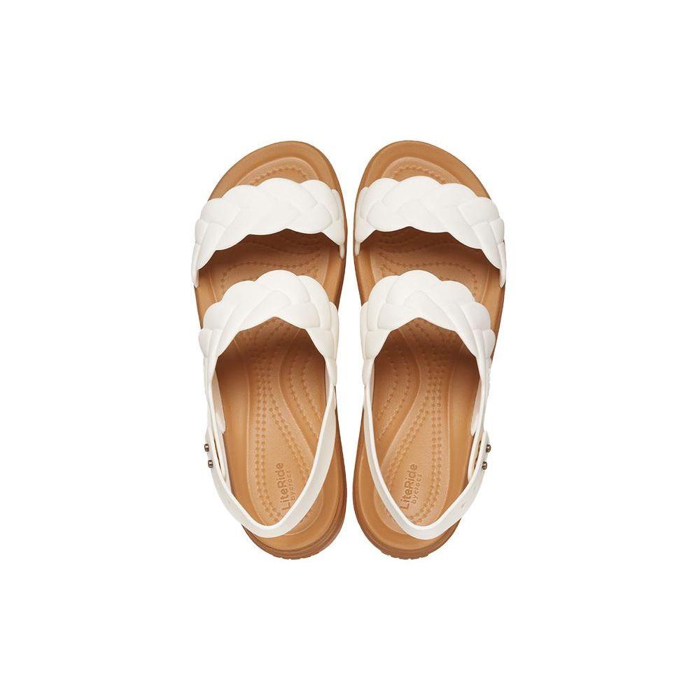 Crocs Comfortable Casual One-Strap Sandals 4.5Cm Women Sandals White 209977-0WV