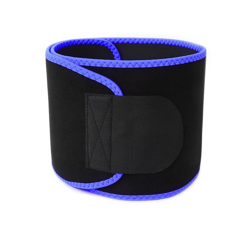 Ollas Adjustable Waist Trainer Belt Sport Gym Trimmer Belt with Utility Features and Back Support Protective Waist Support S темно-синий