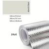 Kitchen Wallpaper Stickers Self Adhesive Aluminum Foil Oil Proof Waterproof Stickers for Countertop Drawer Cabinets Shelf Line