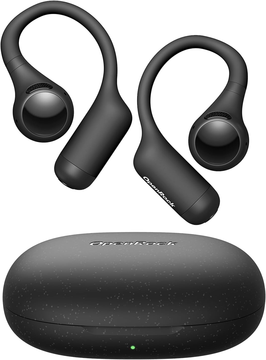 

Беспроводные наушники OpenRock S2 Bluetooth блокируют уши 7 г дизайн водонепроницаемые тип вкладышей подключение ENC шумоподавление при звонках 32 часа непрерывной работы чёрный
