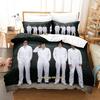 Hip Hop Weezer Band Bettwäsche Set Cartoon Anime Dreiteiliges Set Erwachsener Kind Schlafzimmer Dreiteilige Anzüge 3D Kawaii Sommerdecke