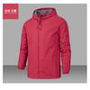 SPring and Autumn  Men's Storm Jacket Fashion Port Wind with Hooded Windproof Coat Tooling Youth Tide Big Pocket Des