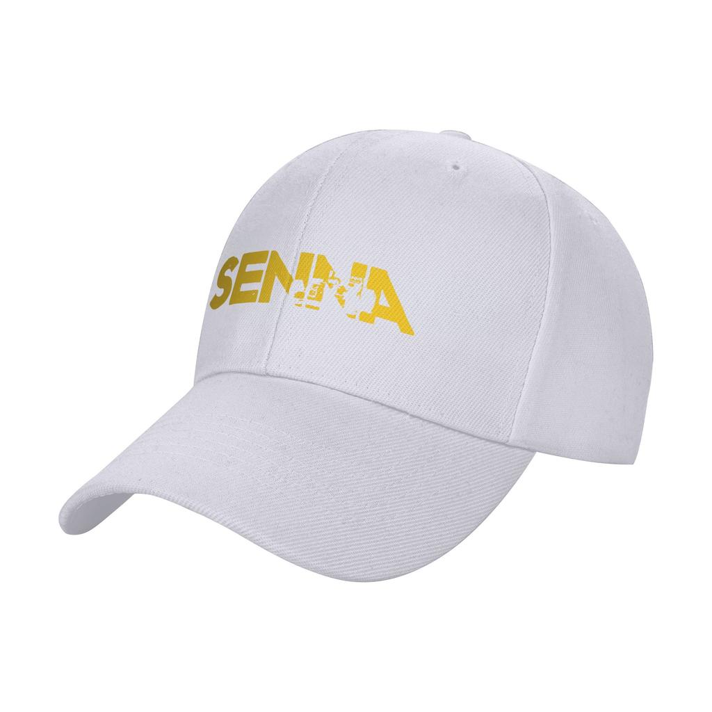 Unisex Women Ayrton Senna Hat Baseball Caps John Player Team Car Helmet Dad Hat Trucker Worker Cap Adjustable Sports Cap Summer