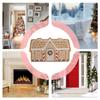 Christmas Mats For Front Door Gingerbread House Decorative Non-slip Door Mat 32x20 Inch Holiday Outdoor Rug For Holiday Outdoor