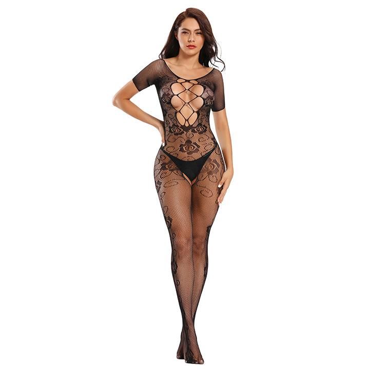 Body Suit Body Punčochy Sex Erotický Rozkrok Teddy Spodní prádlo Bez rozkroku Baby Doll Síťovaná Porno Sexy kostýmy