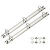 2/4Set A4 3Hole Ring Binder Mechanisms D Ring Replacement Binder Planner Loose Leaf Binding Spines for Organizers DIY Fill Paper