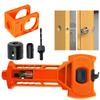Door Latch Installation Kit Door Lock Hole Saw Set Ball Lock Hole Opener for Built-in Scoring and Chisel Tools