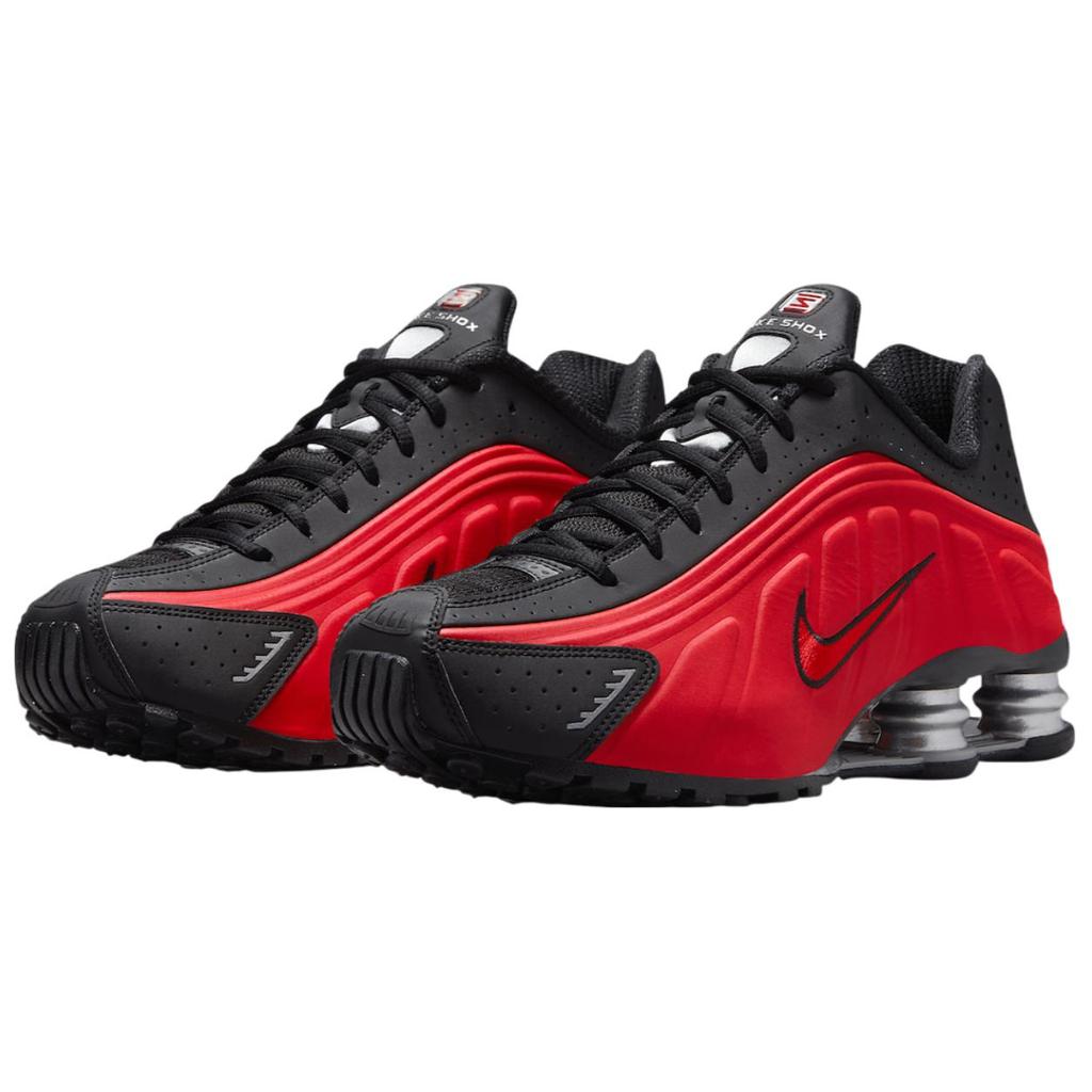 Nike Shox R4 University Red Black Men Sneakers HQ1988-600