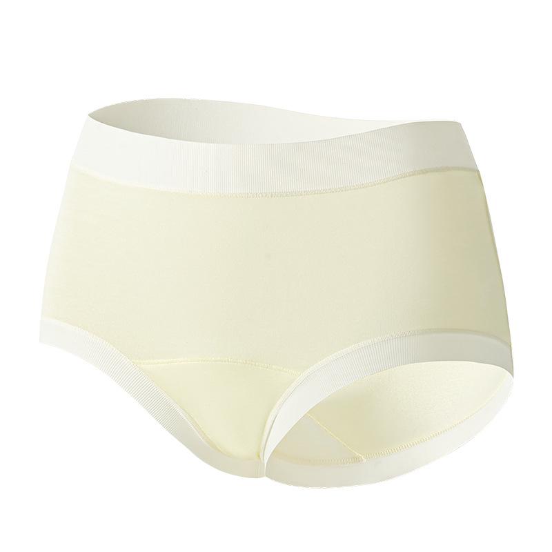 Female Spring and Summer Breathable 10A Antibacterial Pure Cotton Crotch Without Trace High Bounce Briefs