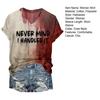 Don't Mind I Handled It Blood Shirt Women Funny Halloween Blood Horror Clothes Short Sleeve V-Neck Splatter Top
