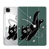 Jumping Cat Y-Fold Holder Cover Tablet Case For iPad Pro 2025 Mini 6 7 Air 4 5 M3 M2 1 2 M4 11inch Pro 11th 10th 9th 8th 7th