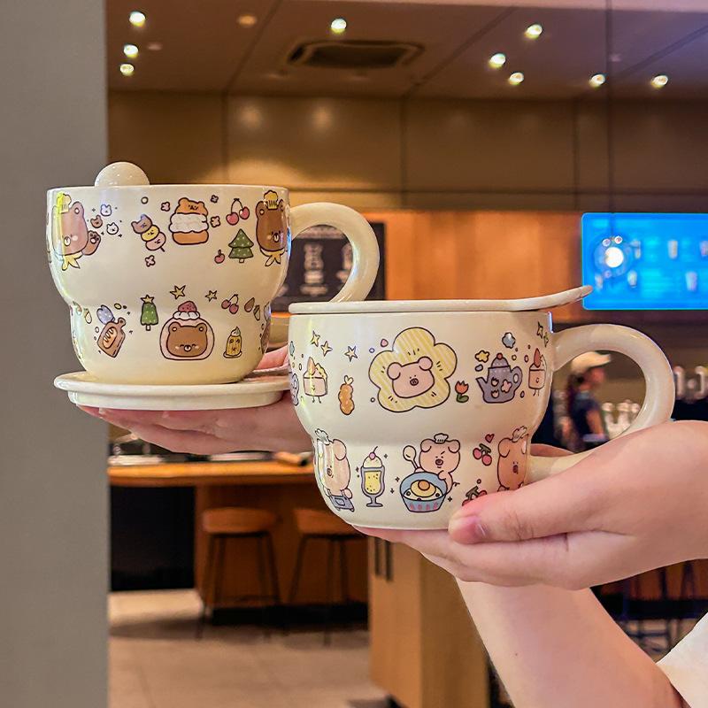 Dívka dárek k narozeninám pár roztomilé prase keramický hrnek přítelkyně praktický suvenýr dětský dárkový box