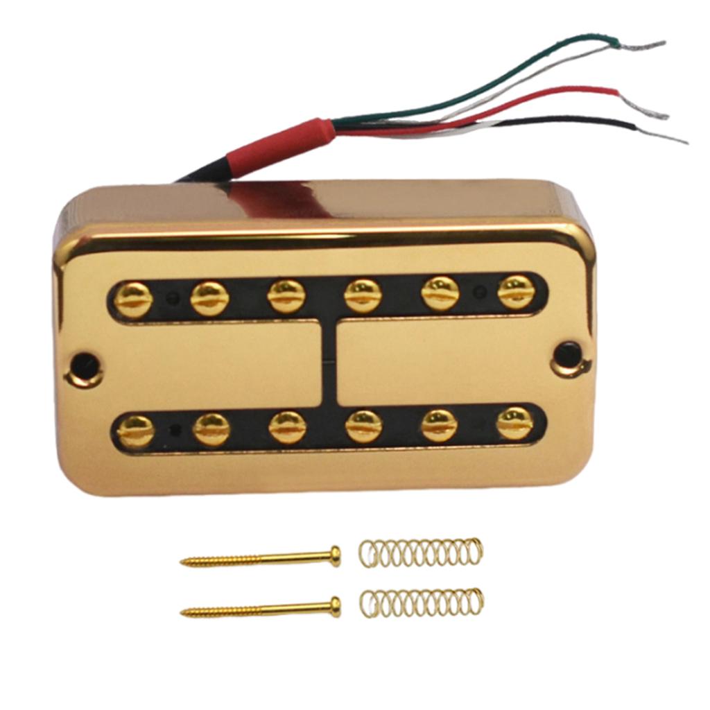 Professional Guitar Neck Pickup Humbucker Neck Pickup Electric Guitar Pickup Guitar Sound Enhancement Metal Texture