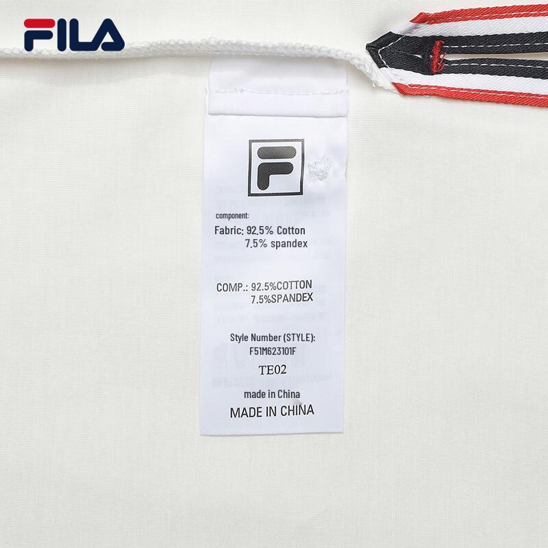 FILA Men's Short Sleeve Knit Polo Shirt