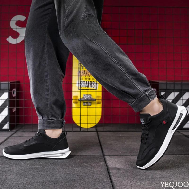 Fashion New Men's Sneakers Trendy Versatile Lace Up Running Shoe Casual Non Slip Sports Shoes Fashion Comfort Male Shoes Homme Zapatos