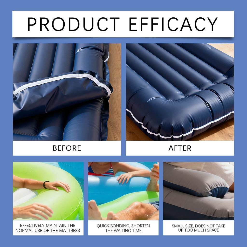 Aufblasbare Matratze Pflegeset Camping Schlafsack Aufblasbares Bett Und Kleben Praktisches Set 60ML