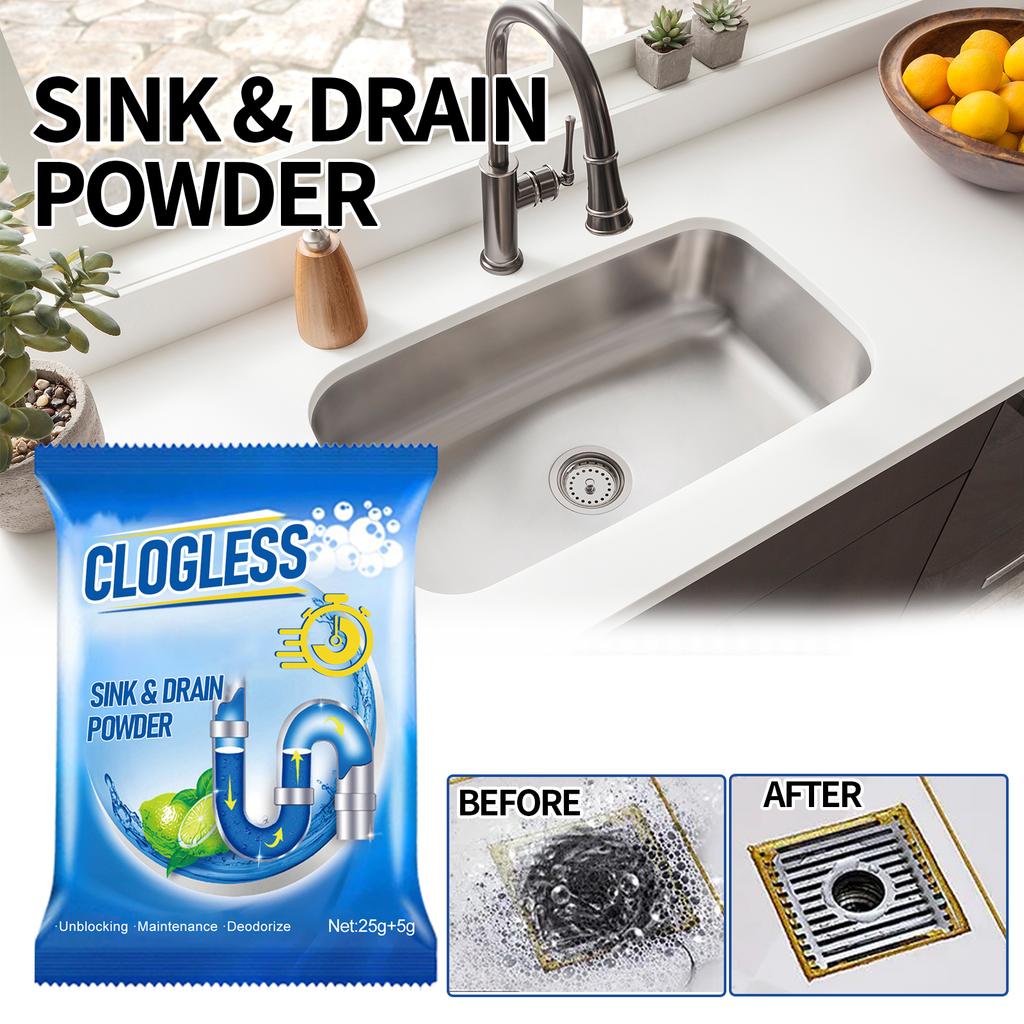 Drainage Pipe Blockage Removal Powder Sewer Toilet Kitchen Blockage Dredging Cleaning Powder