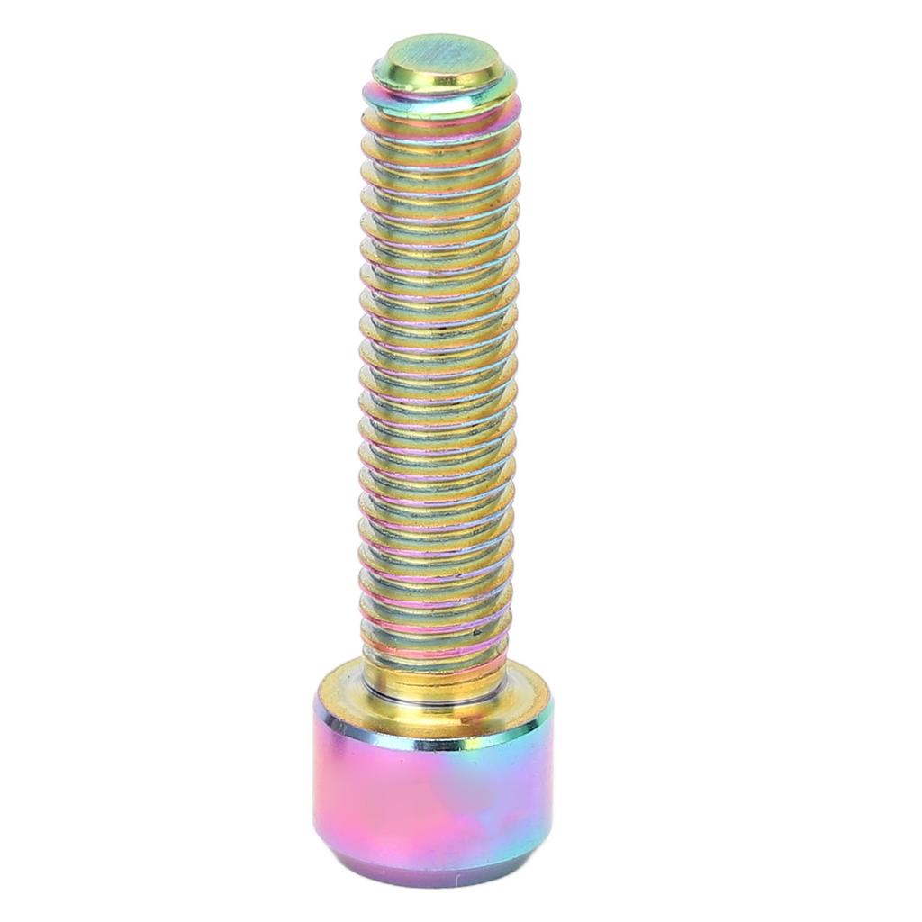 2pcs Bike Stem Screw M6 25mm Extended Alloy Bike Seatpost Screw for Mountain Road Bike