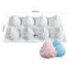 Spiral French Mousse Cake Silicone Mold DIY Pudding Jelly Baking Tool (BPA Free, No FDA Certificate)