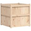 Vidaxl Donica Ogrodowa, 70X70X70 Cm, Lite Drewno Sosnowe