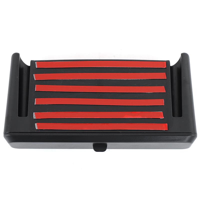 ABS Black For Toyota Land Cruiser Prado 250 LC250 2025 2025 Car Interior Rearview Mirror Multi-Function Storage Box Accessories