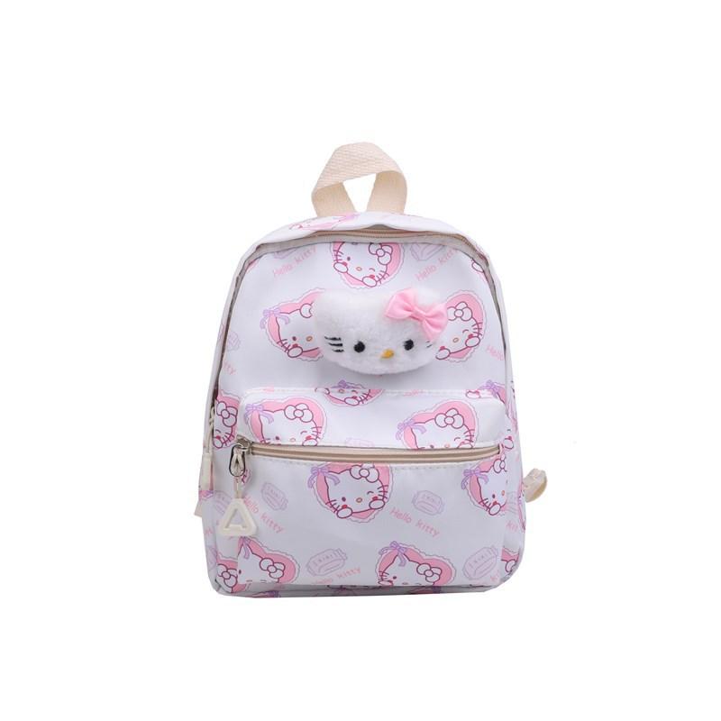 Японский новый милый студенческий высококачественный нейлоновый рюкзак детский сад мальчики и девочки маленький рюкзак мультяшный милый белый