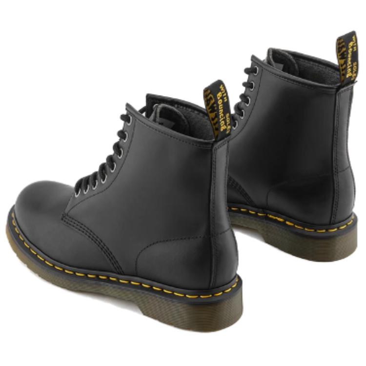 Dr. Martens Leather Comfortable Trendy Versatile Mid-Calf Boots Unisex Boots Black 32131001