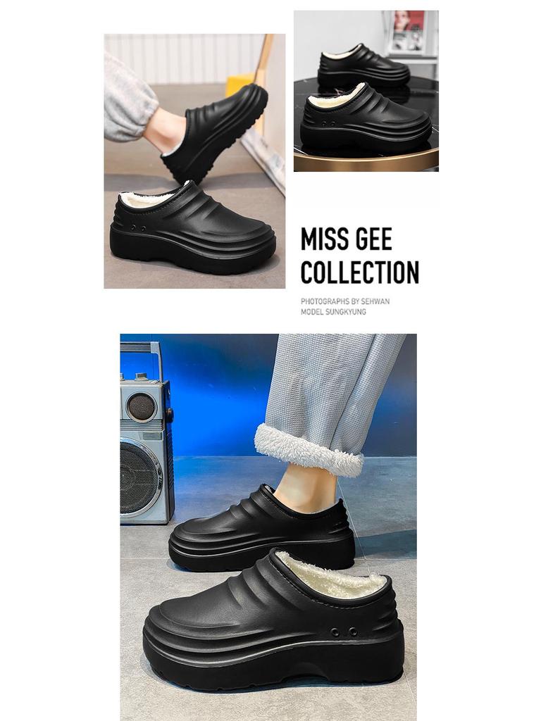Chef Shoes - Waterproof, Warm, Non-slip, Oil-proof Rain Boots for Autumn/Winter In Restaurants and Hotels