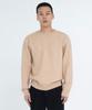 ODD DOT Crew Neck Loose Fit Wool Knit_Orange